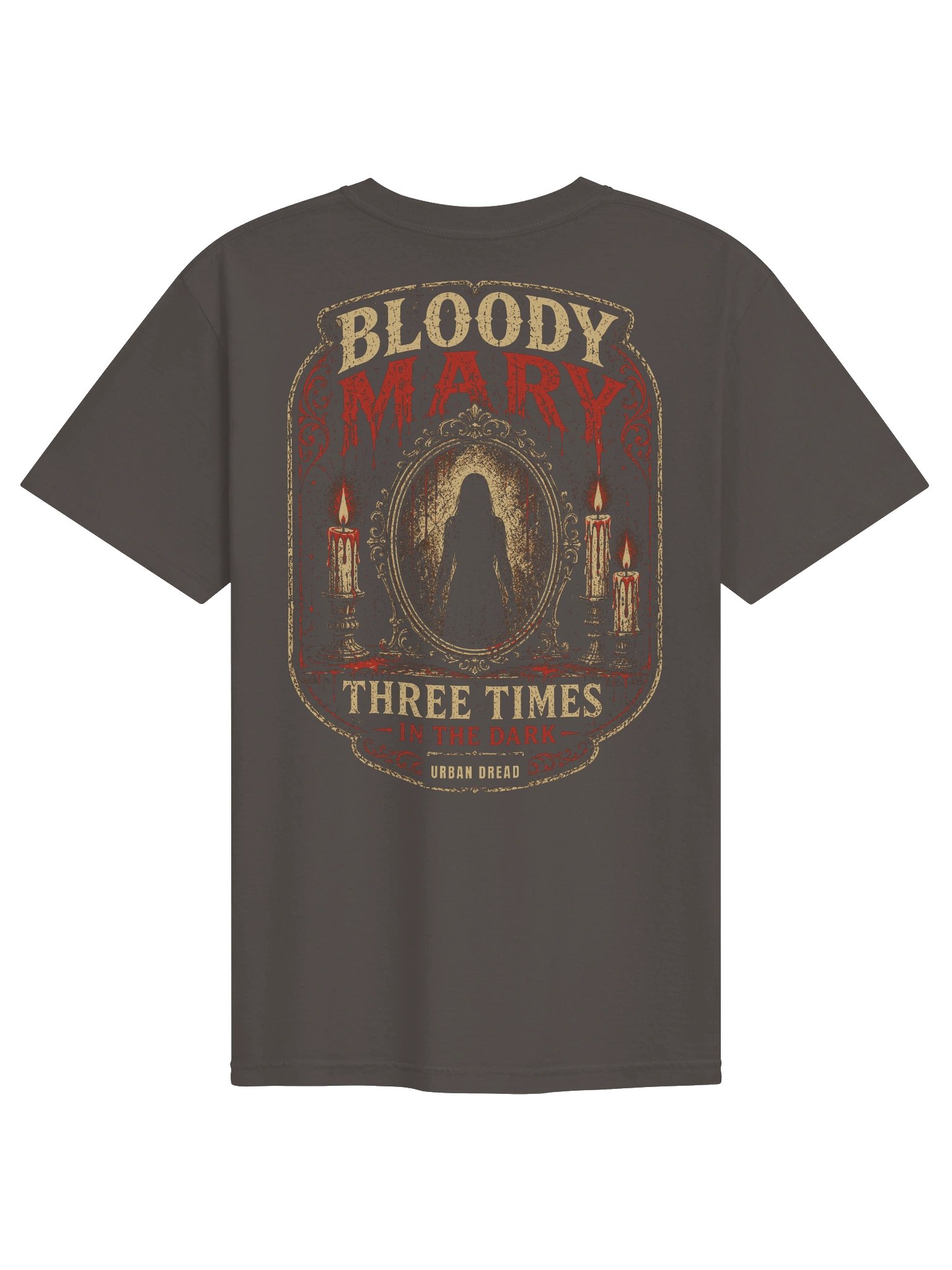 Three Times in the Dark — Bloody Mary Horror T-Shirt product image (4)