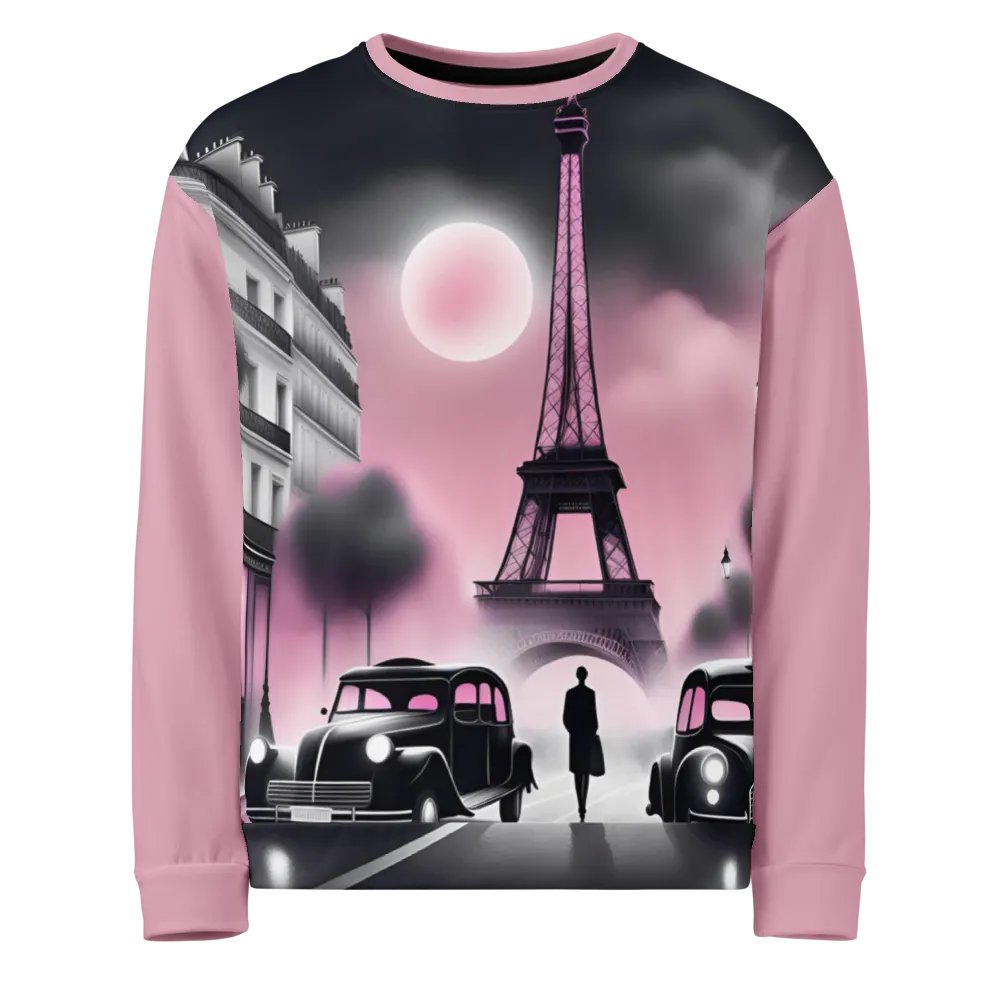 Eiffel Tower Dusk Unisex Sweatshirt product image (2)