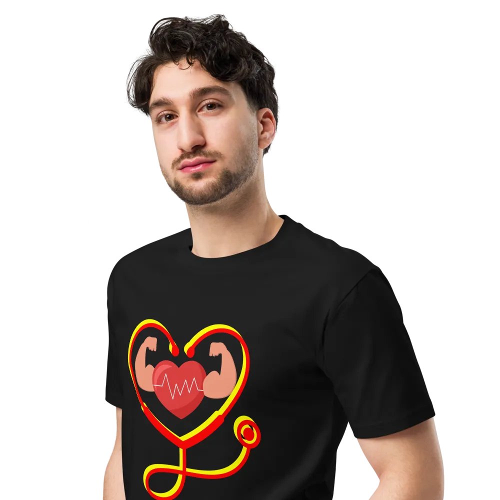 Heartbeat Strength Unisex T-Shirt product image (5)