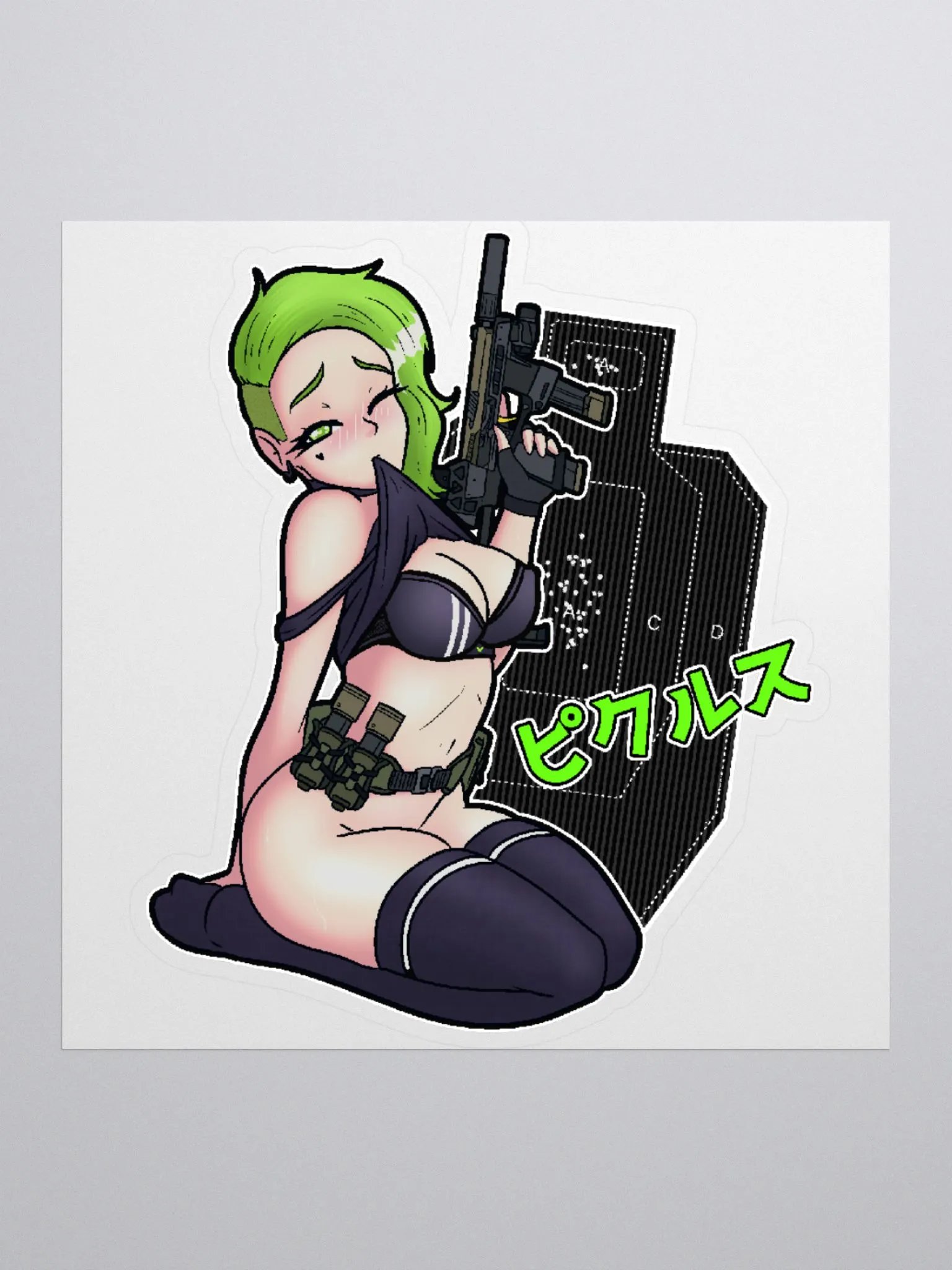 Flux Raider Pickle Chan Sticker product image (1)