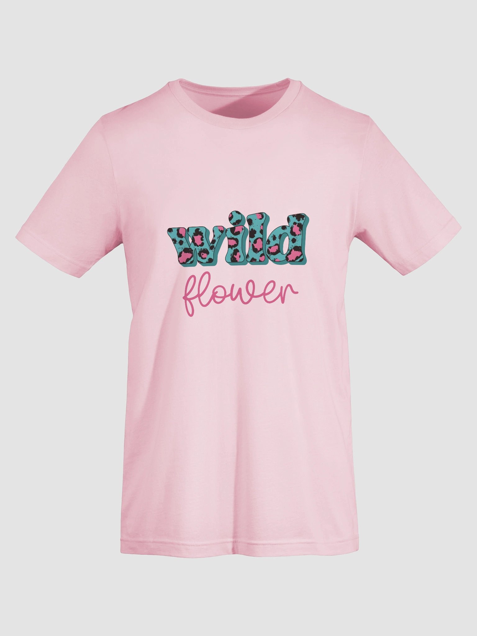Wild Flower Leopard Print Tee product image (7)