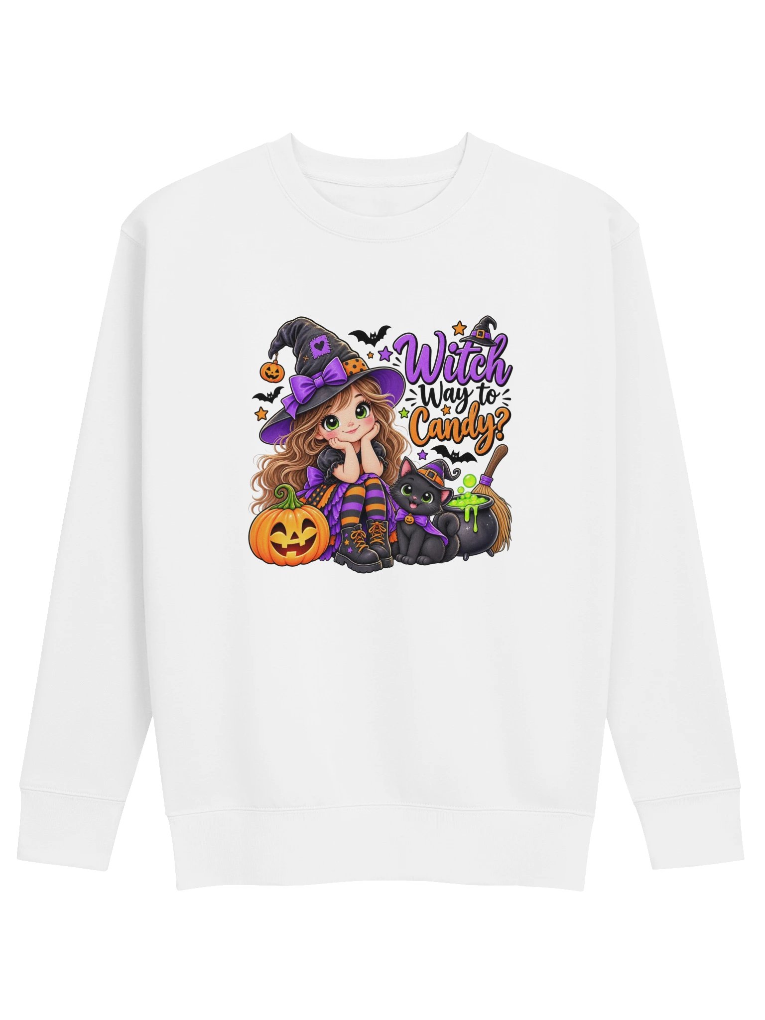 Witch Way to Candy Sweatshirt product image (1)