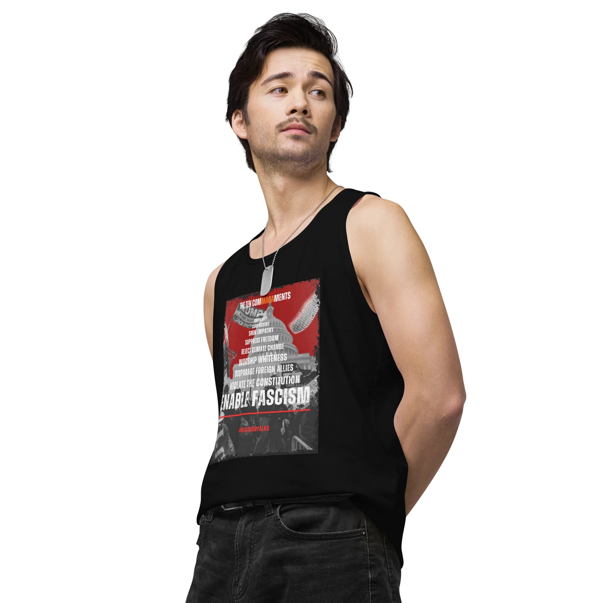 Ten ComMAGAments Tank | D A R K product image (4)