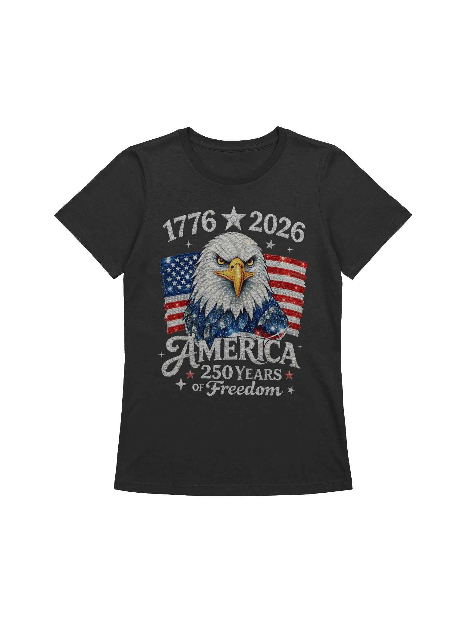 Sparkling Eagle Freedom - Women's T-Shirt product image (1)
