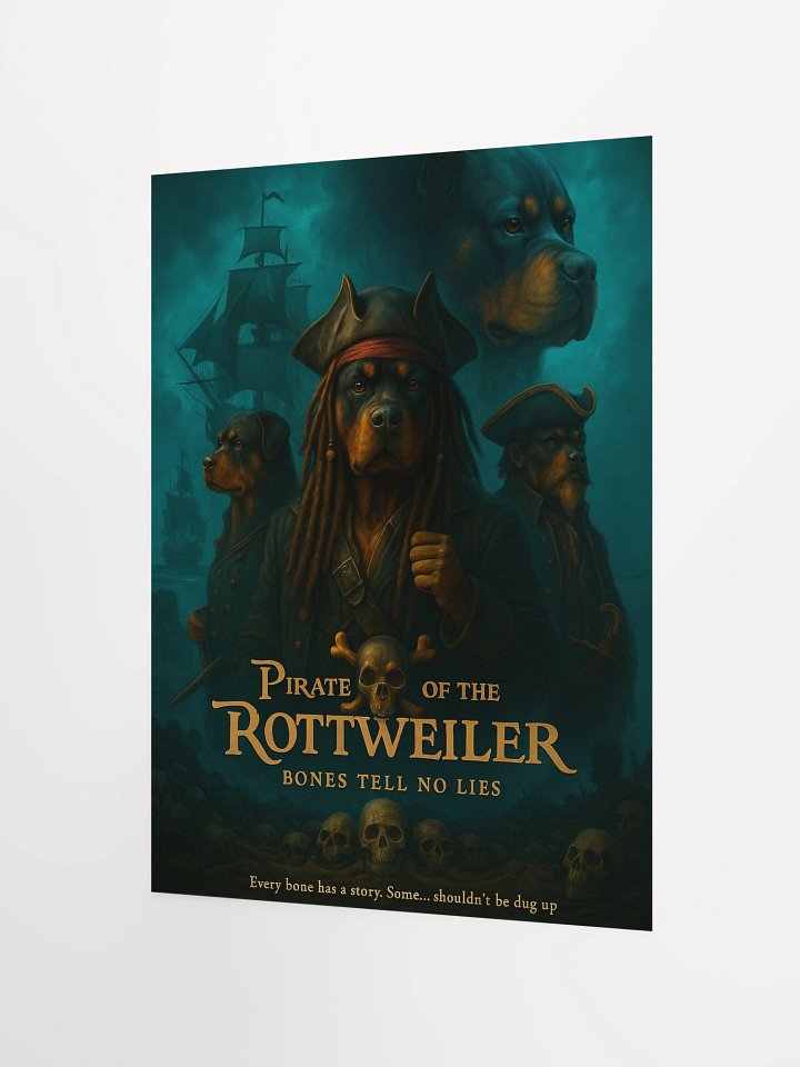 Pirate of the Rottweiler Poster product image (7)