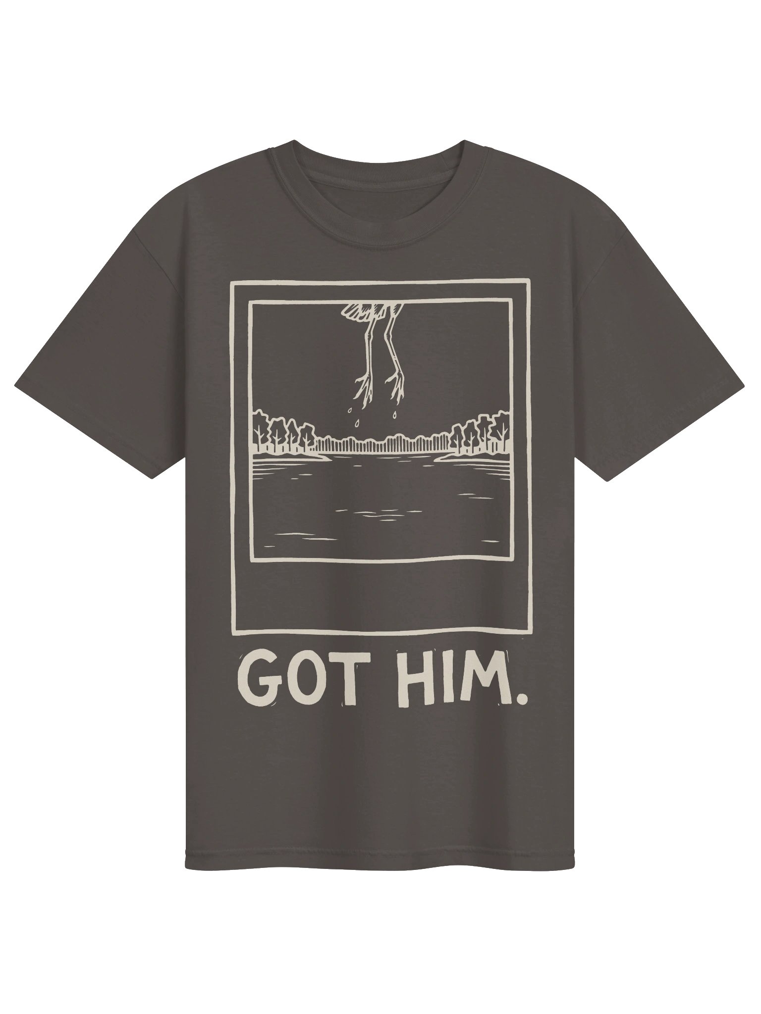 Got Him. Heron Photo Tee product image (2)