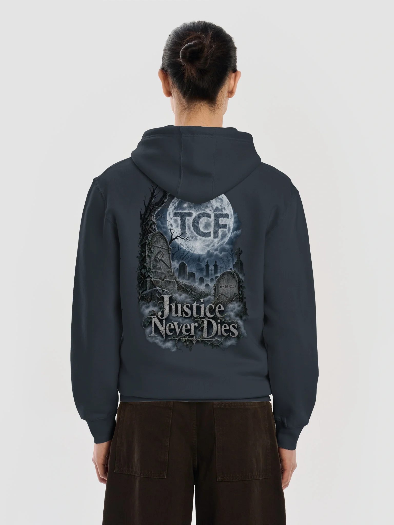 Justice Never Dies TCF Halloween Zipper Hoodie