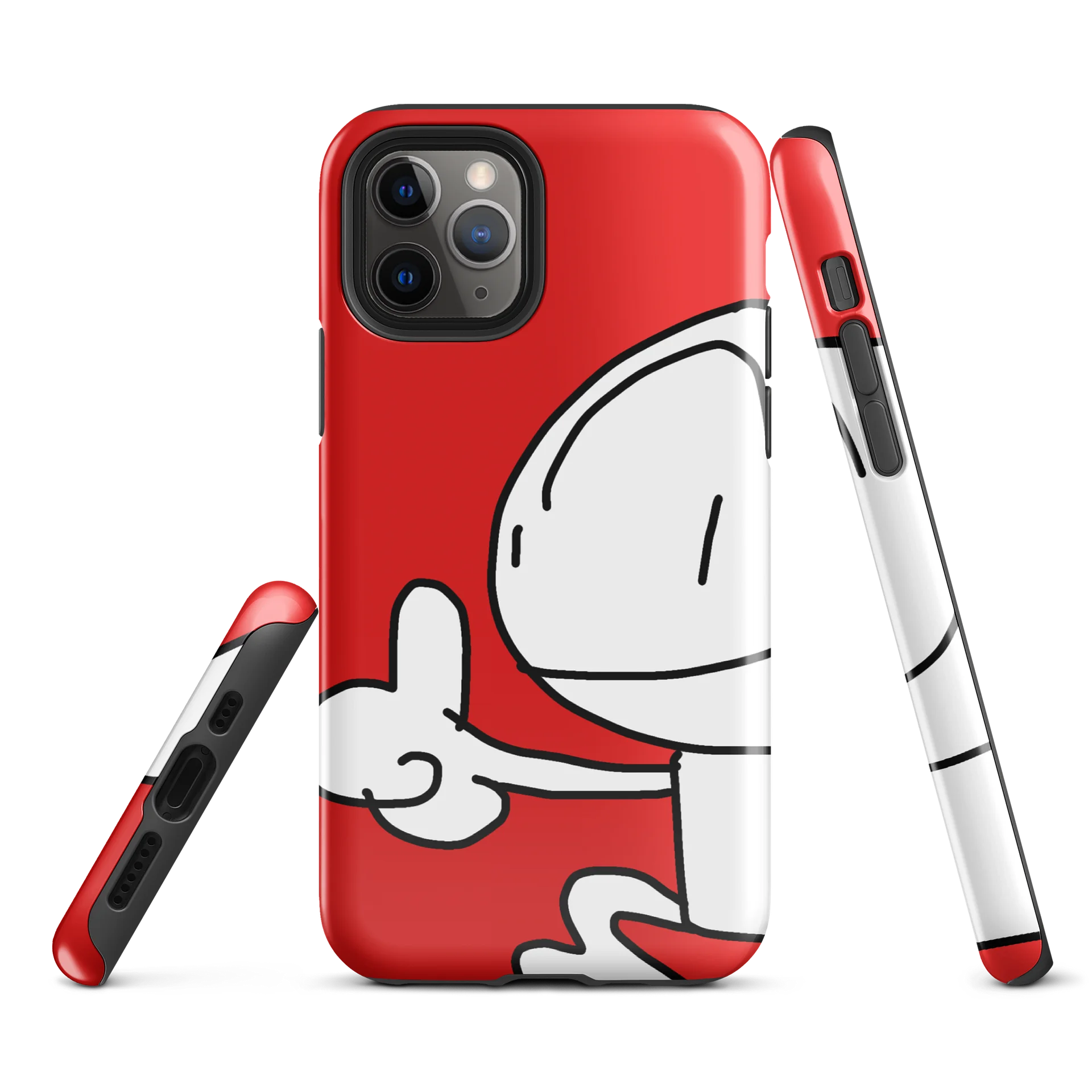 “Mascot” print TOUGH 🍎 PHONE CASE product image (3)