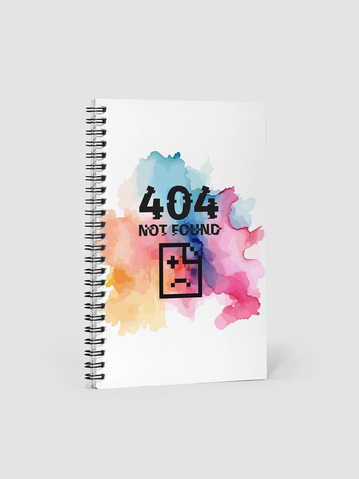 Error 404 Notebook - Pastel product image (1)