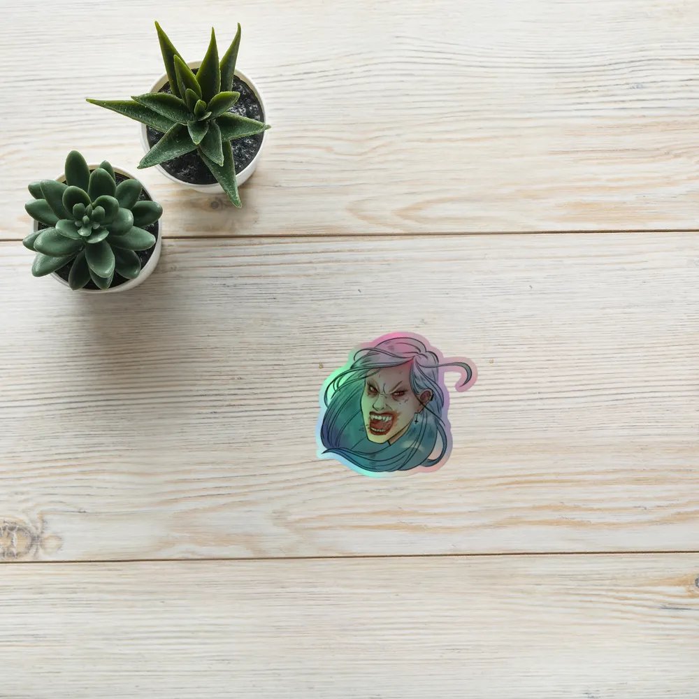 Rabid Vamp Holo Sticker product image (10)