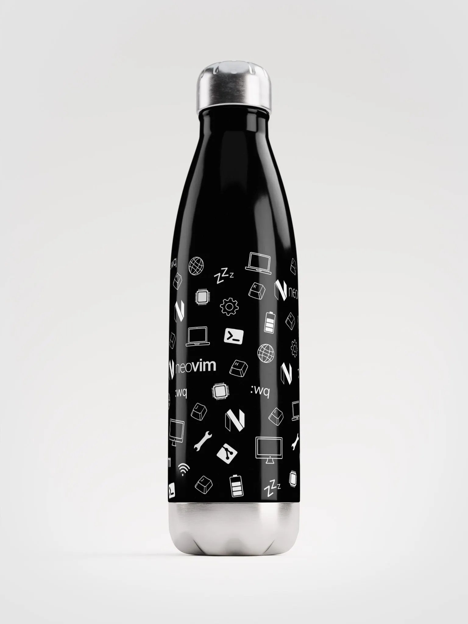 Neovim Glyph Water Bottle product image (1)