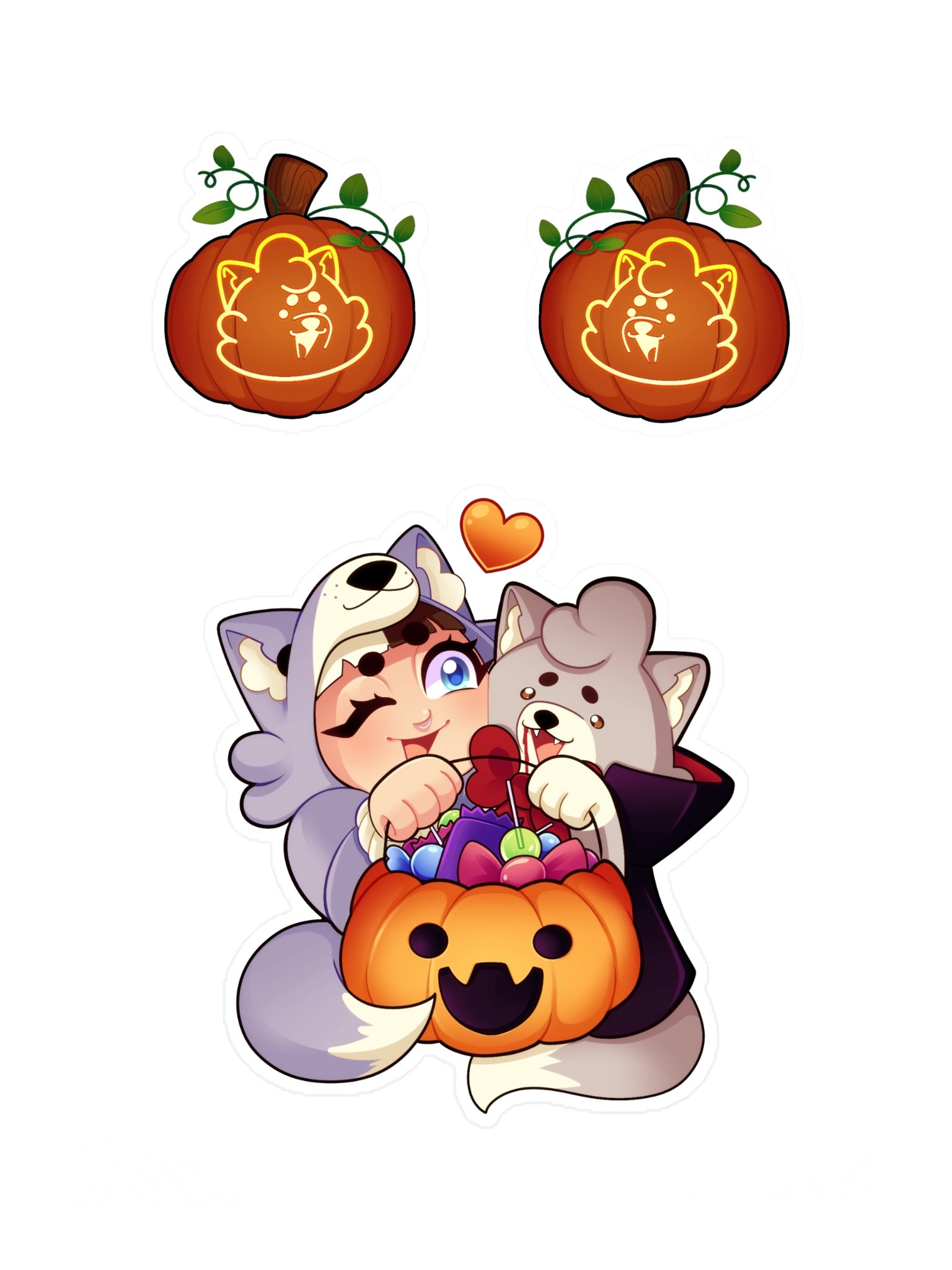 Trick or Treat Stickers product image (3)