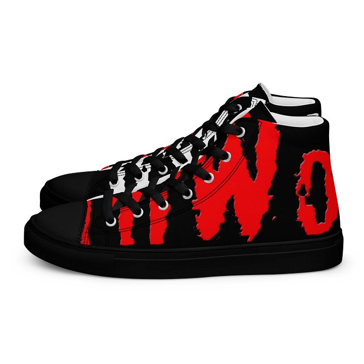 nWo Rivals Distressed Logo Men’s High Top product image (2)