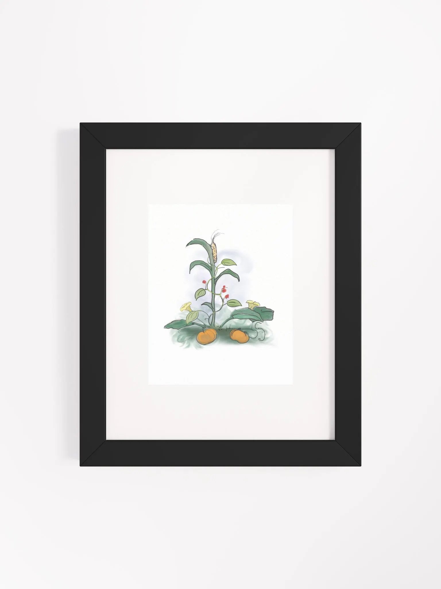 Botanical Bounty Matte Poster product image (4)
