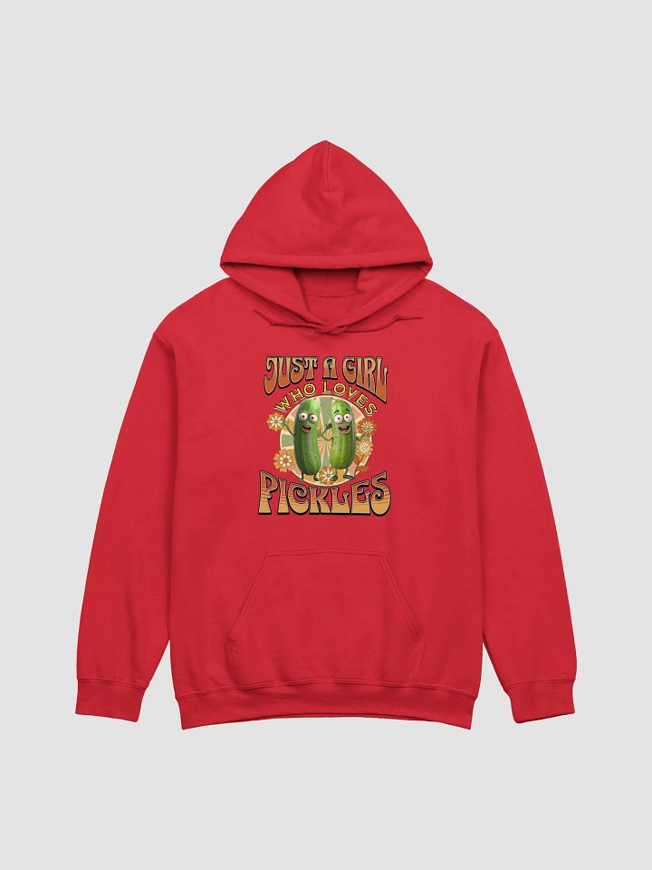 Just A Girl Who Loves Pickles Paradise Hoodie product image (10)