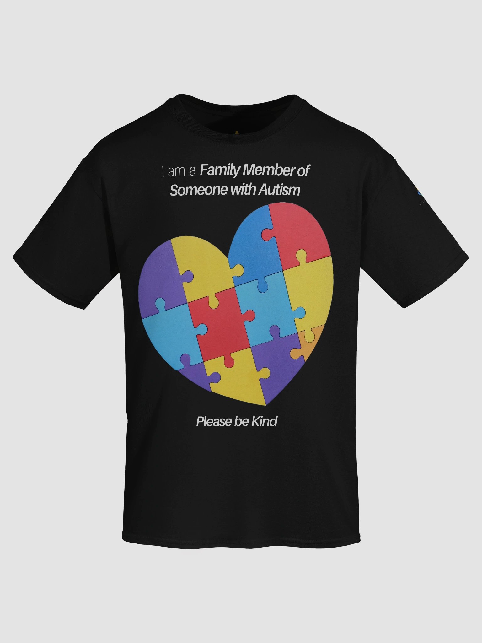 I am a Family Member of Someone with Autism. Please Be Kind T-Shirt product image (5)