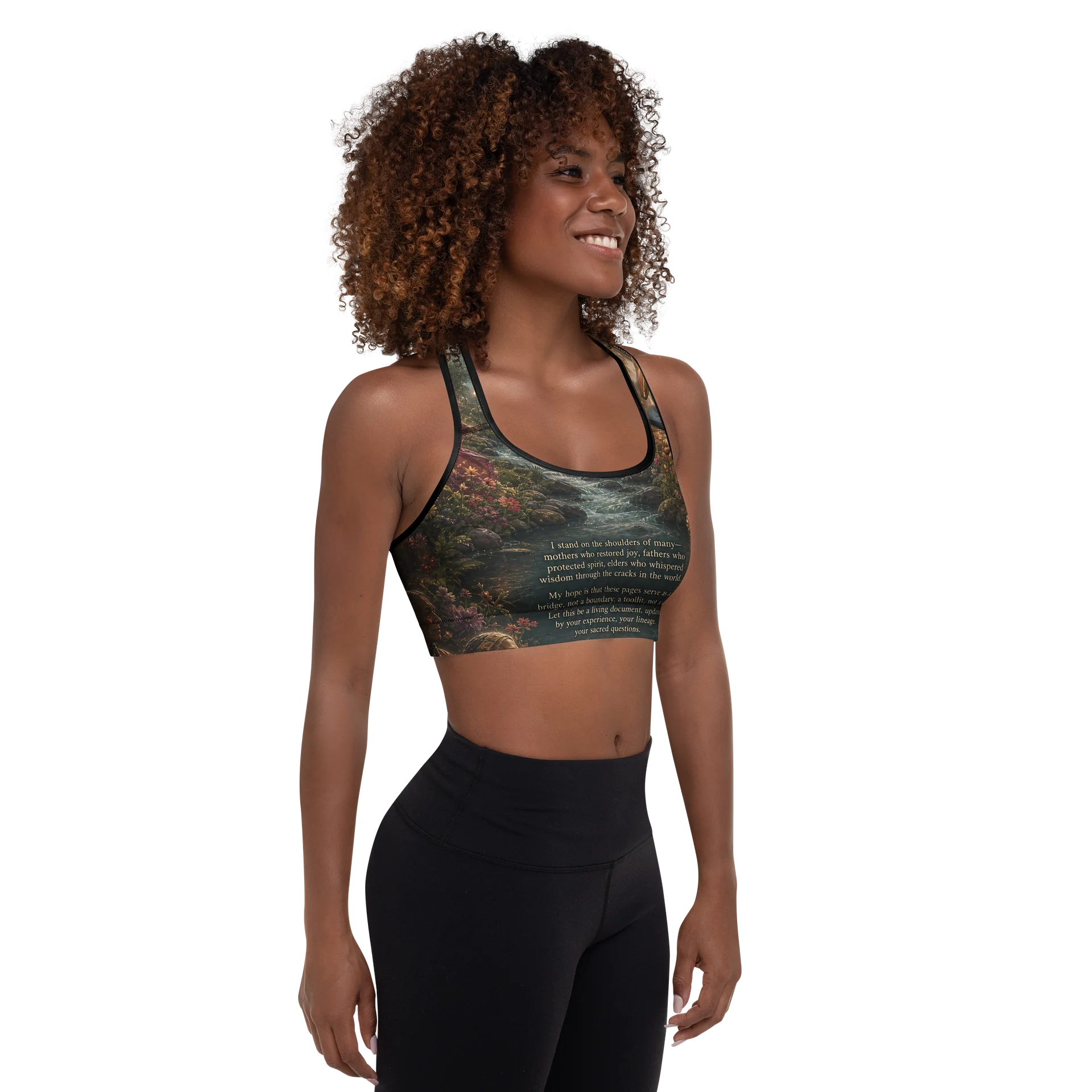 Ancestral Flow Padded Sports Bra product image (6)