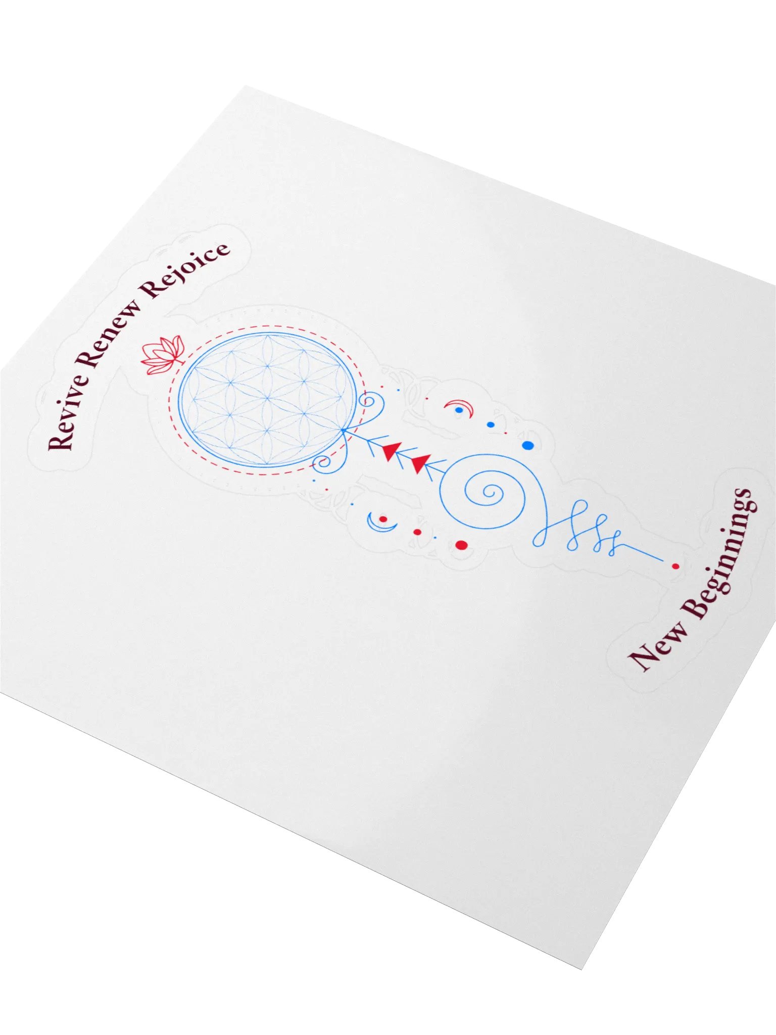Geometric Harmony Kiss-Cut Stickers product image (3)