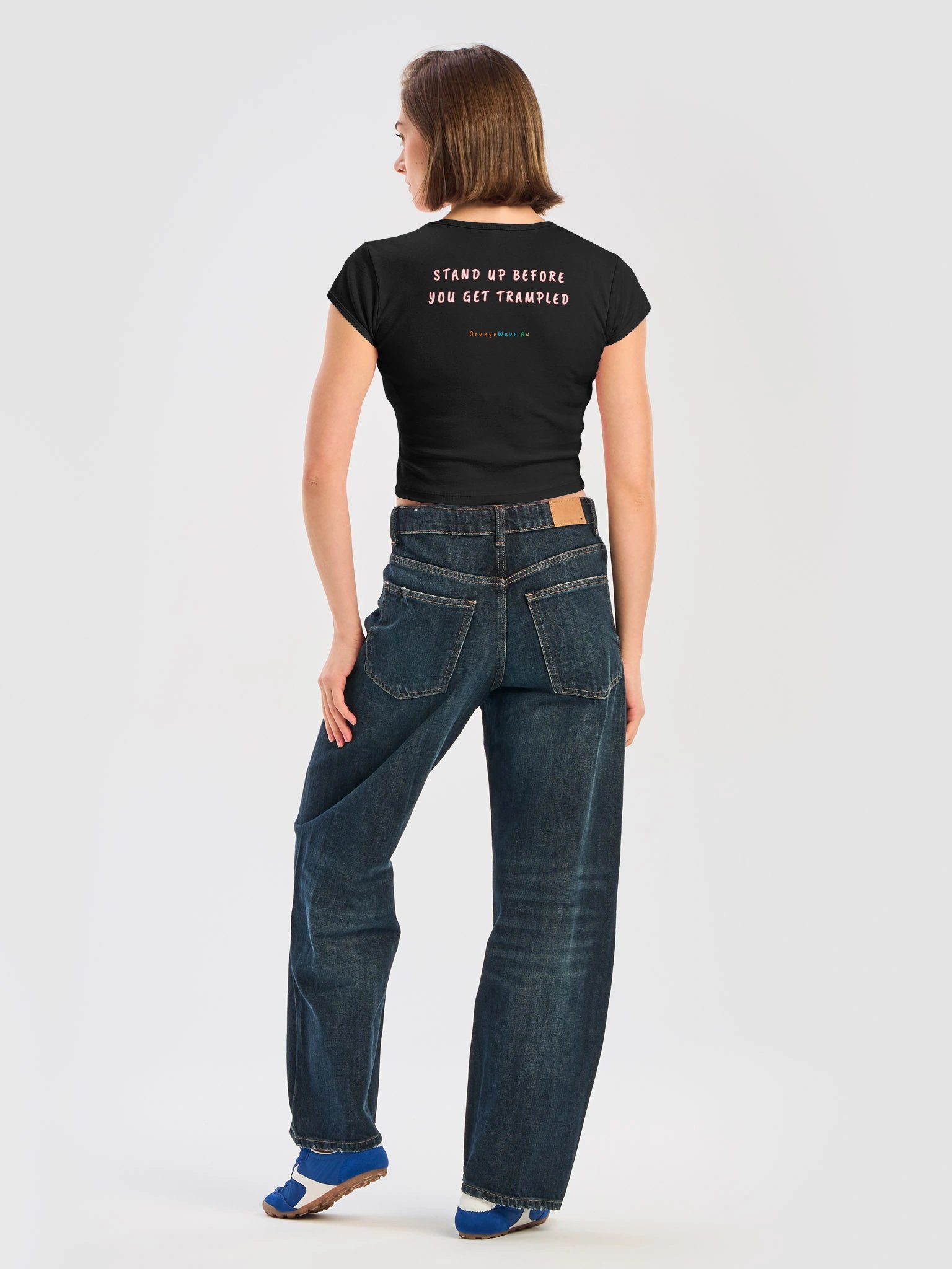 Reverse the Damage Abolish Fuel Excise Baby Tee product image (23)