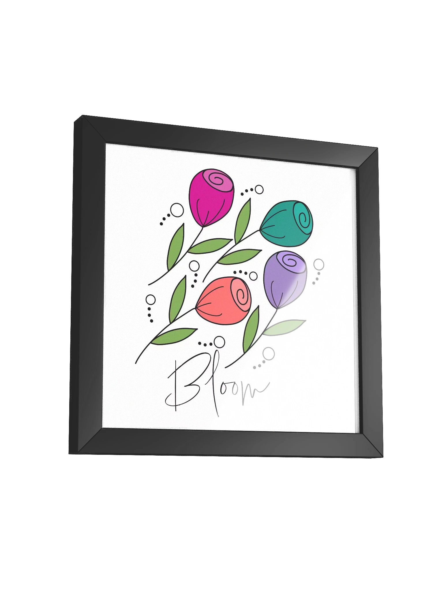 Spring in Balance Framed High-Quality Matte Poster product image (35)