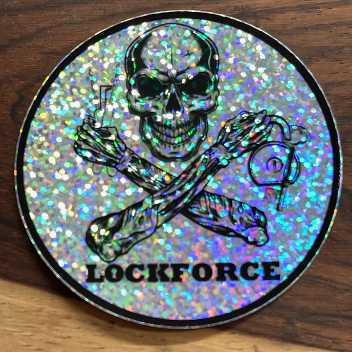 LockForce Skull Glitter product image (1)