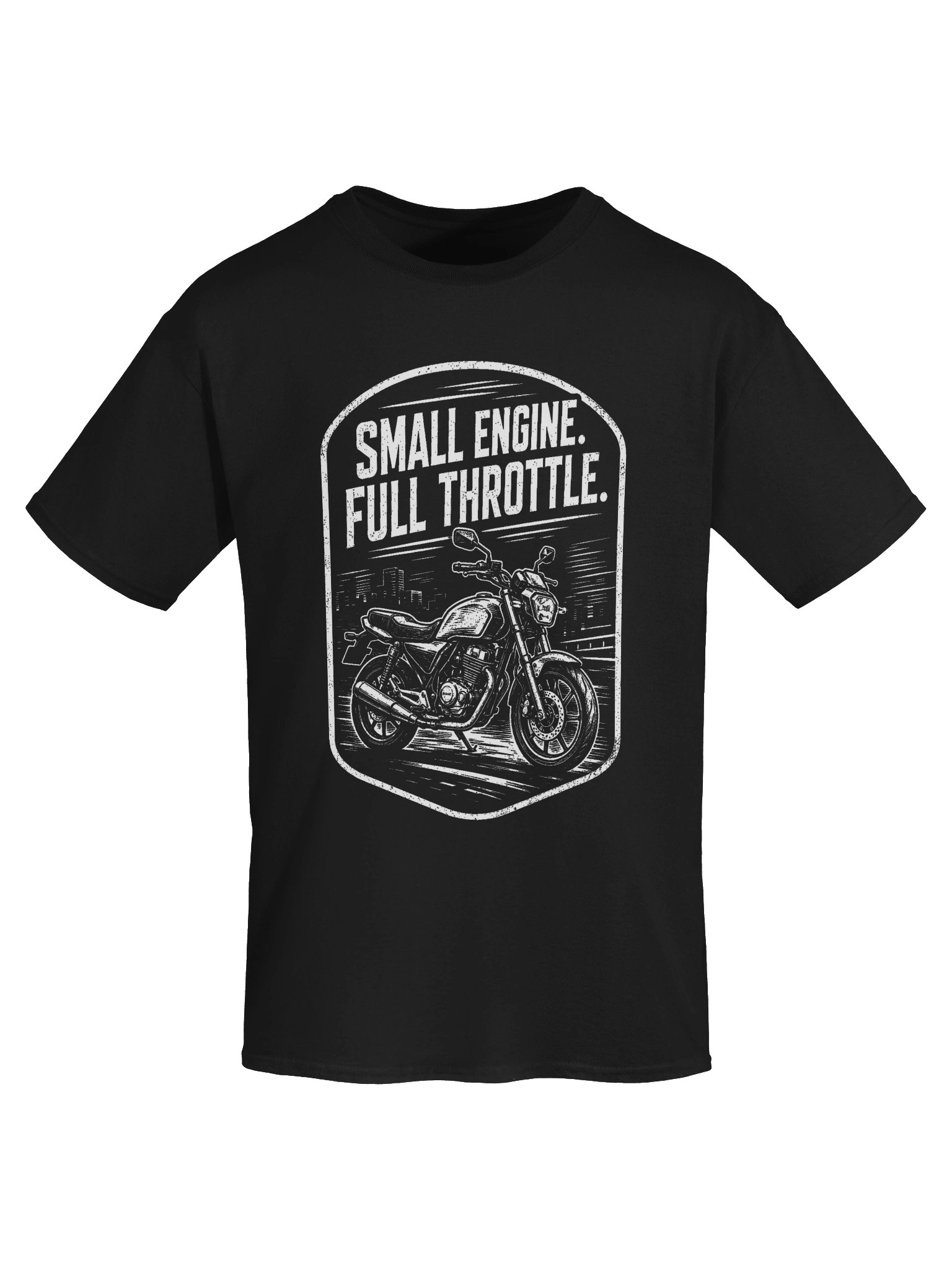 Small Engine Full Throttle Vintage 125cc T-Shirt product image (5)