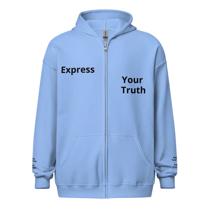 Plush Fleece Zip Hoodie product image (1)
