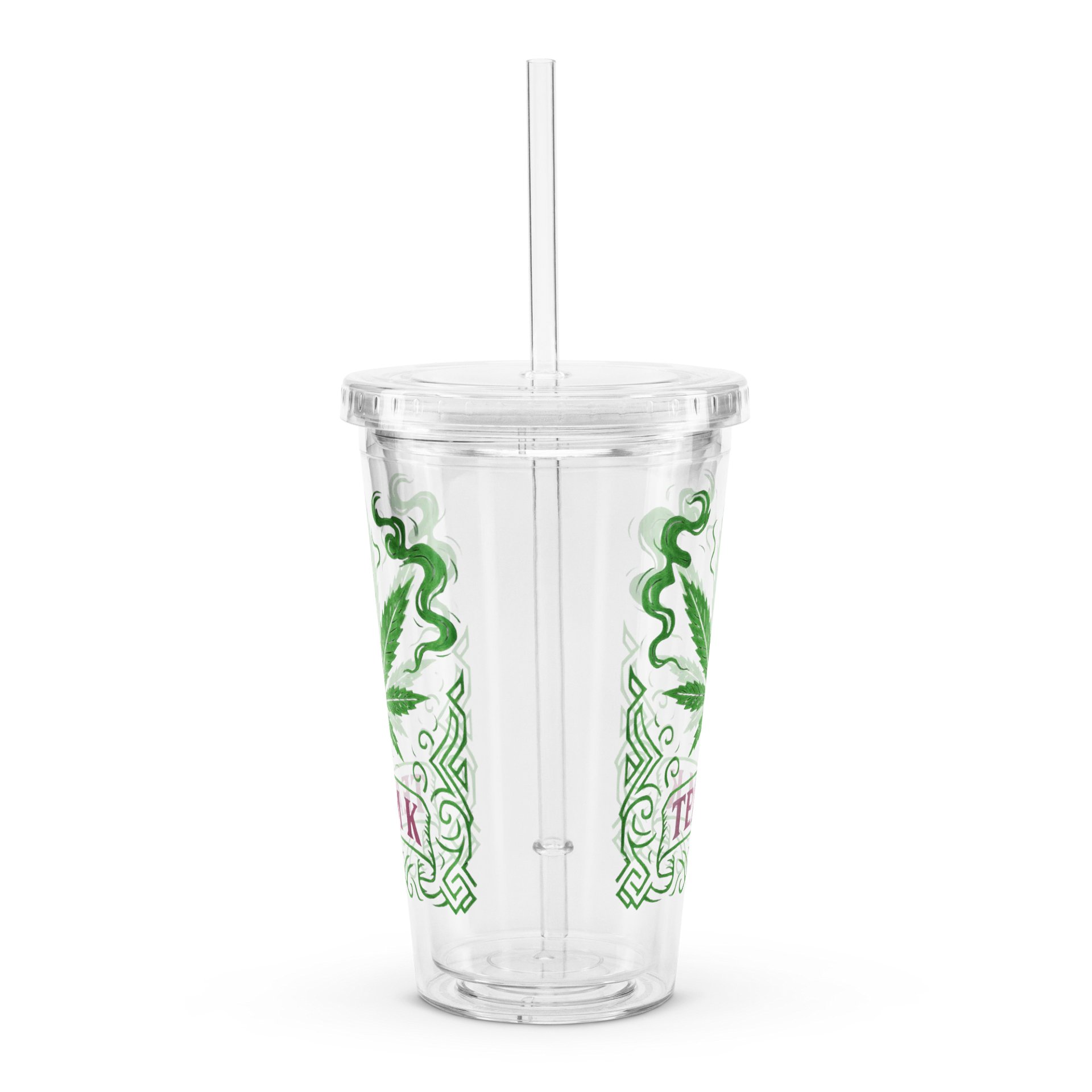 Team K V-7 Clear Plastic Tumbler product image (4)