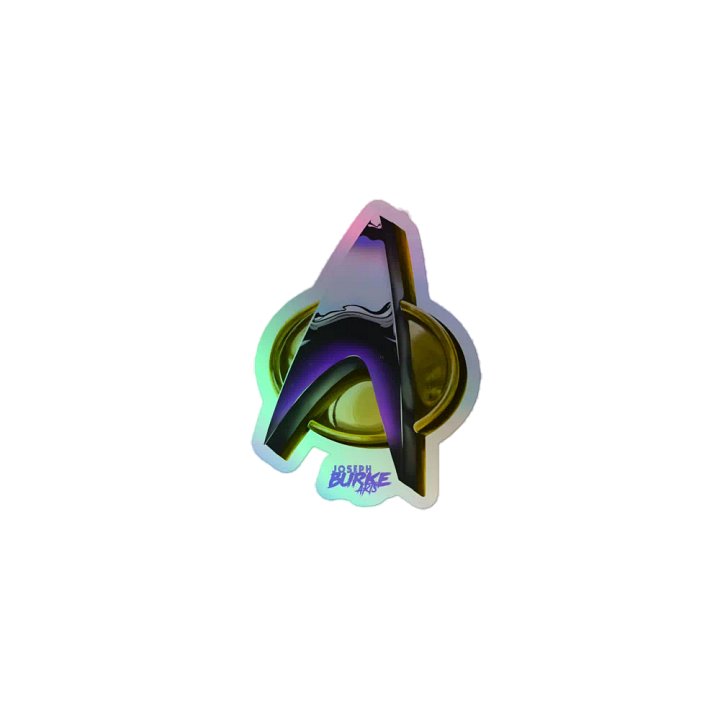 To Boldy Go Holofoil Sticker product image (1)