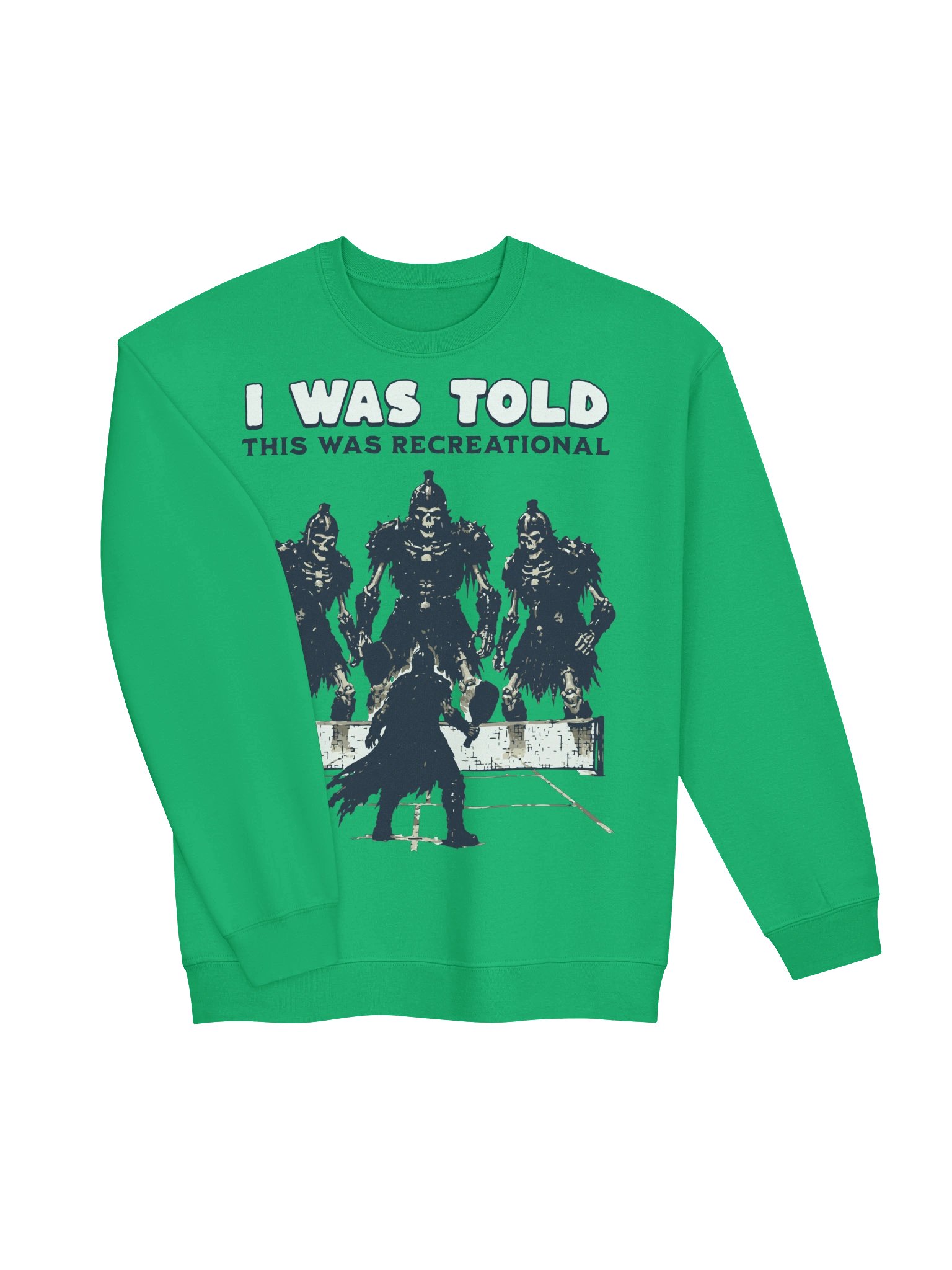 I Was Told This Was Recreational Sweatshirt – Funny Pickleball Sweatshirt product image (22)