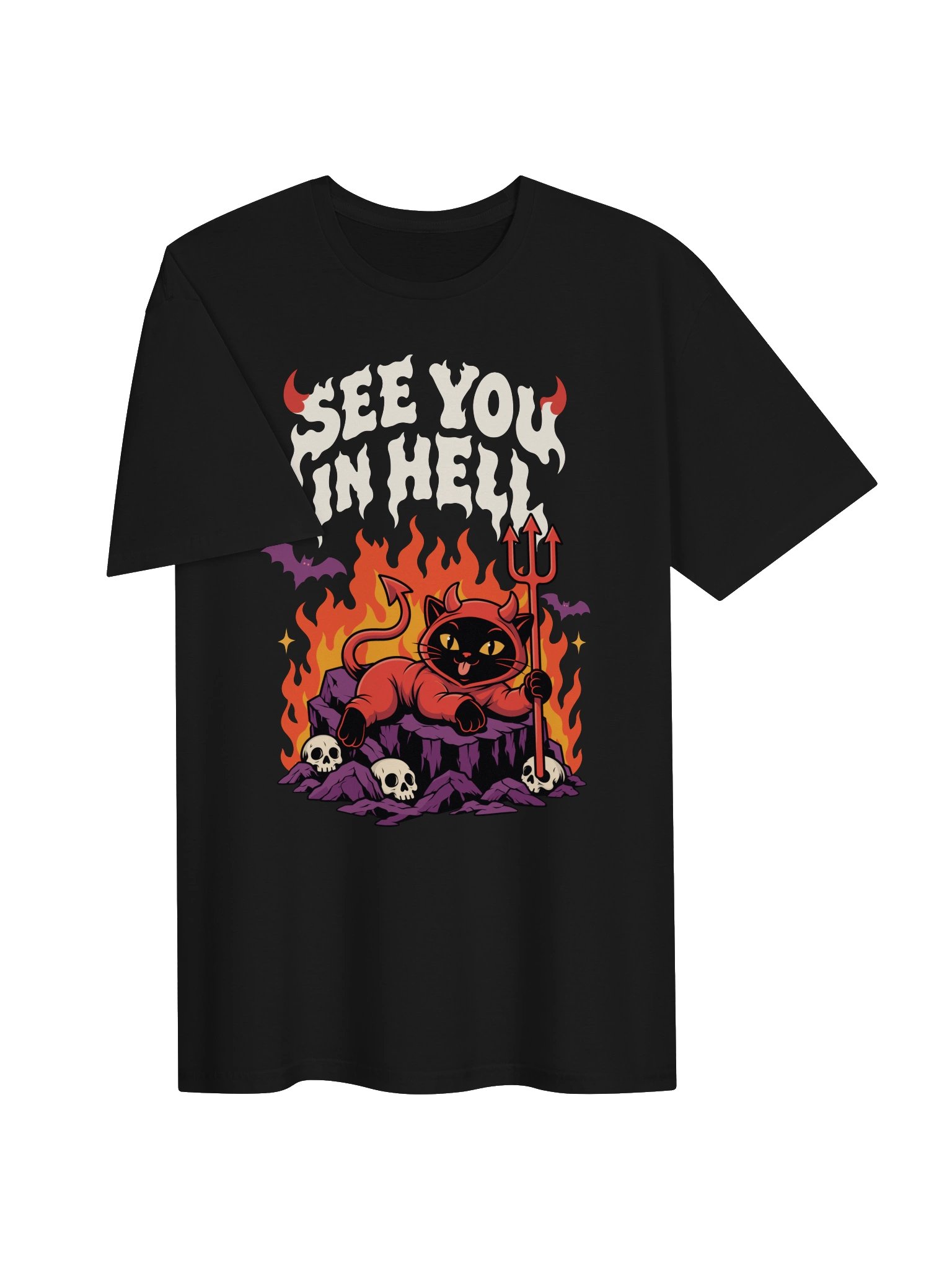 See You in Hell Void Cat Shirt product image (44)