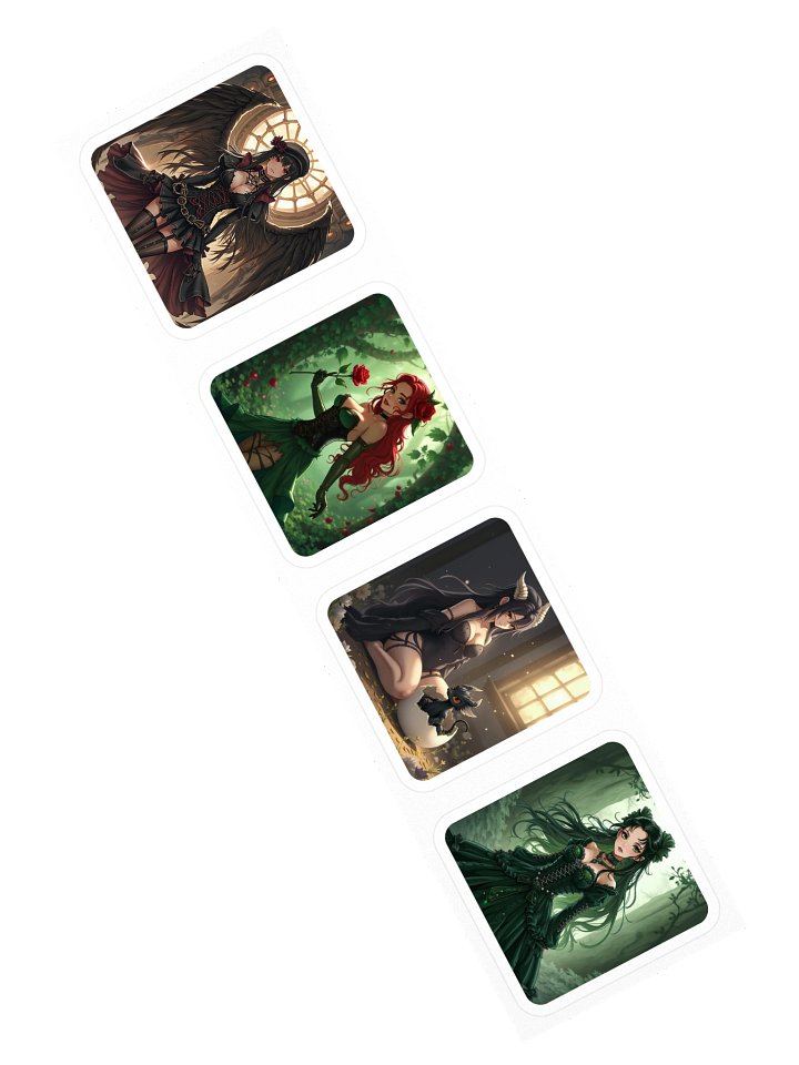 Streamer Inspired Sticker Sheet 1 product image (2)