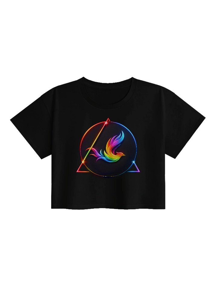 Okyanusi Kadın Crop Top — Premium Logo Baskı product image (1)