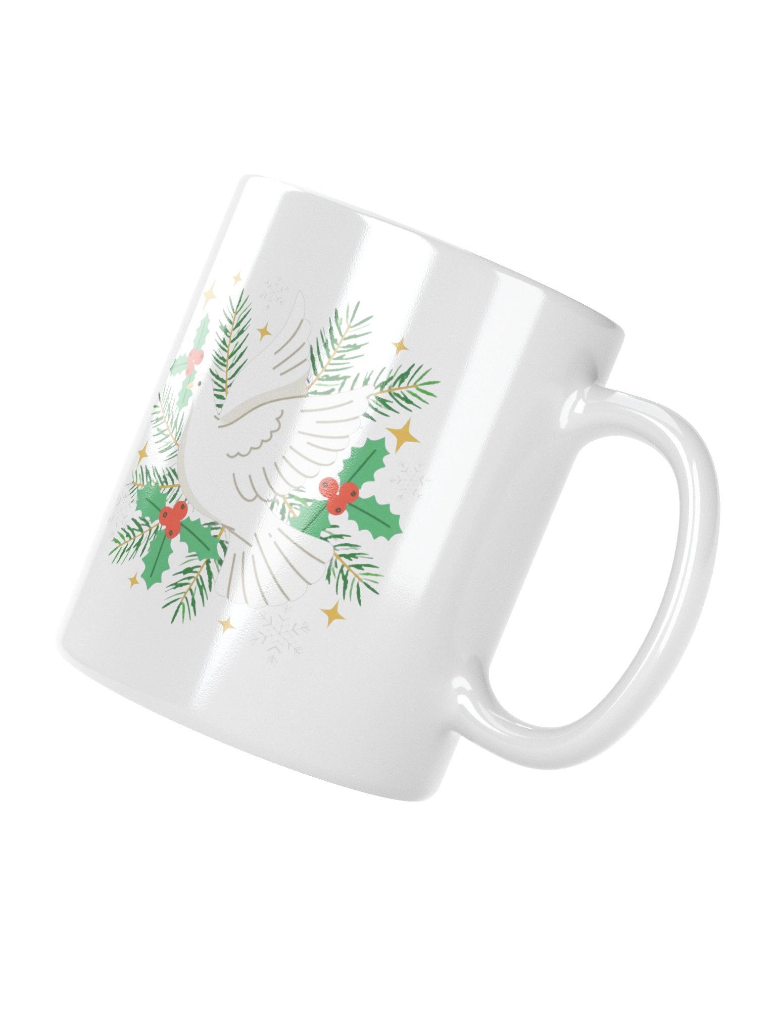 Holiday Dove and Pine Coffee Mug product image (10)