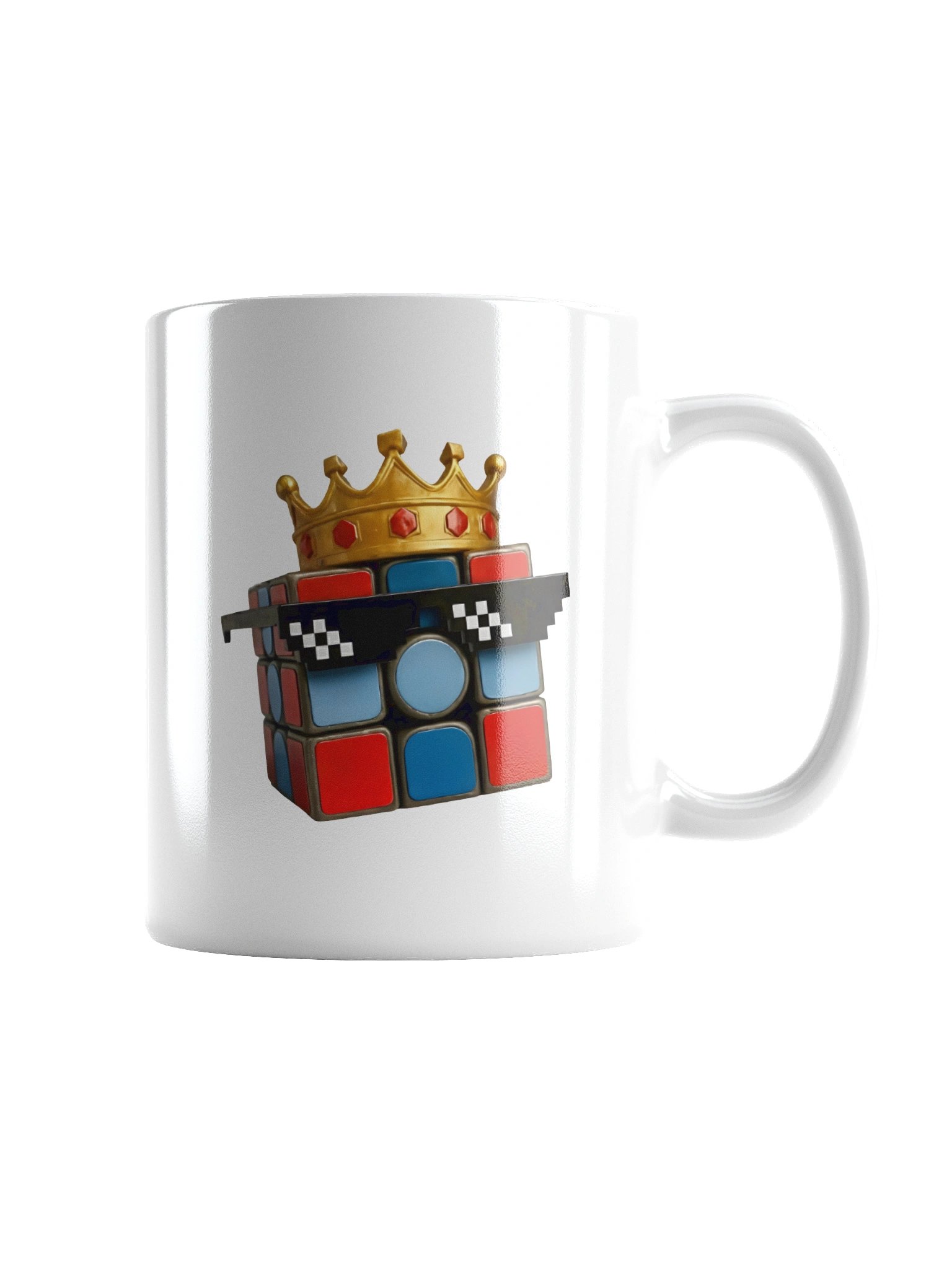Cubezalot Originals - Logo 1 White Mug (Double Sided Print) product image (4)