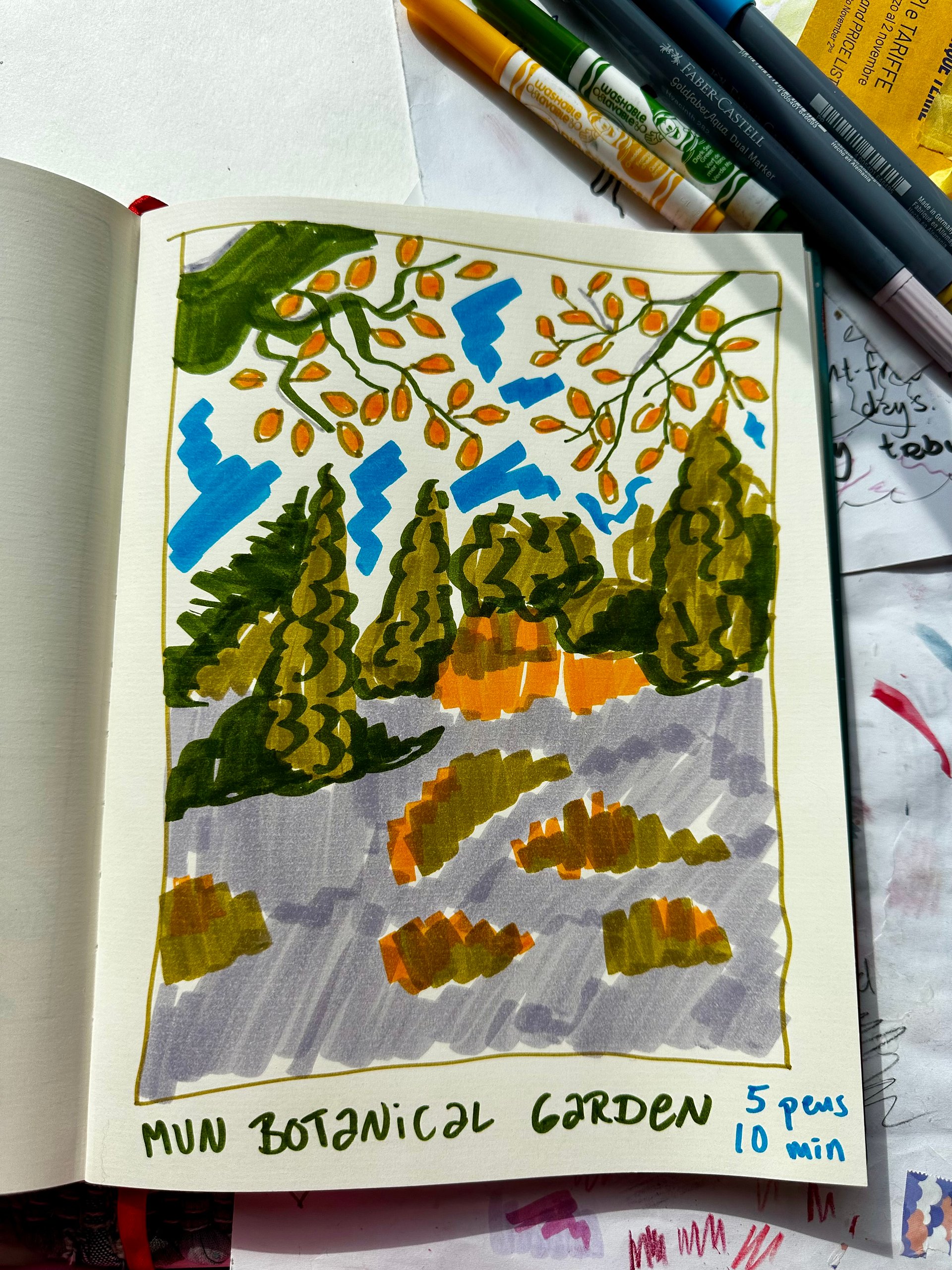 easy & fun landscape drawing workshop! live call + reference pdf product image (1)
