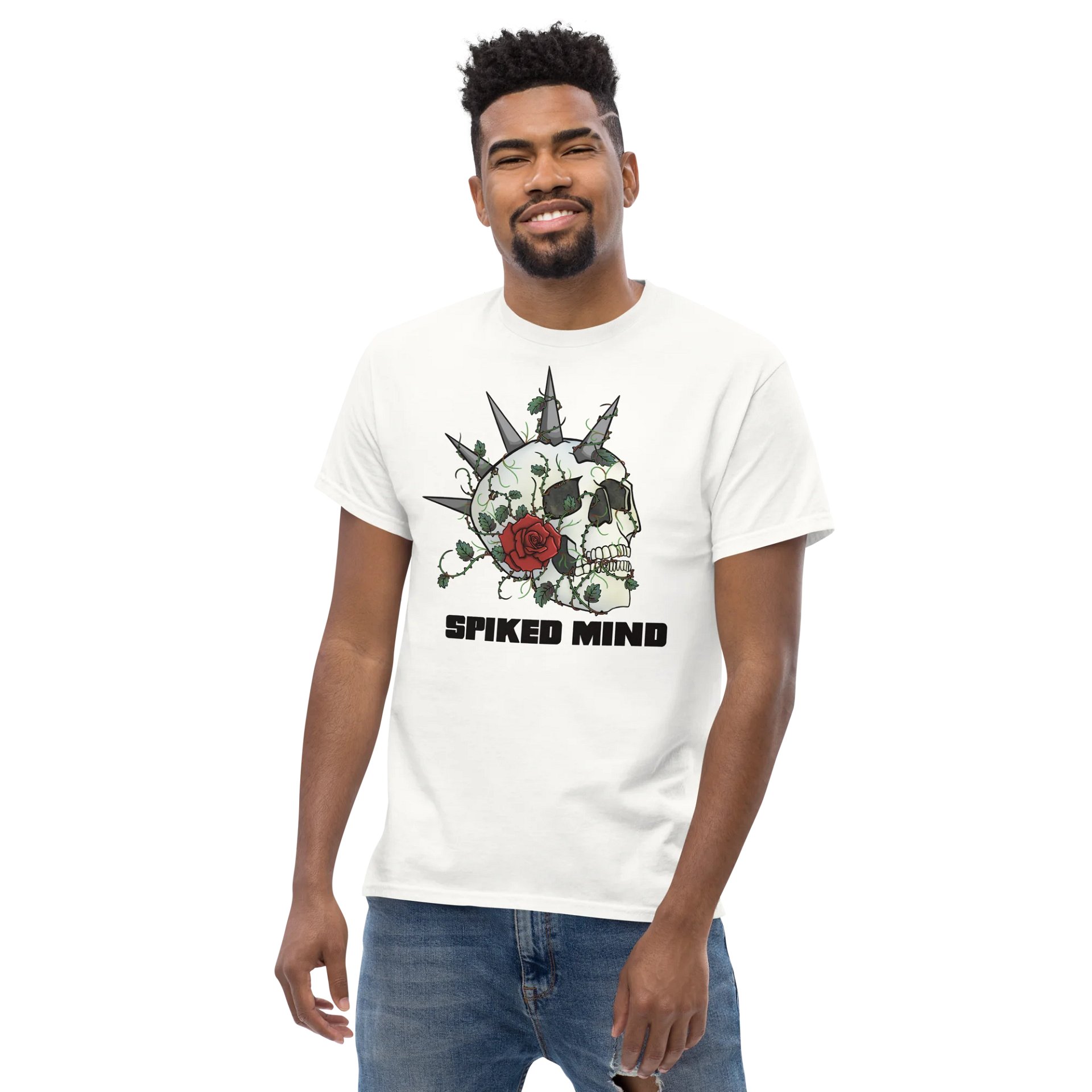 THE Spiked Mind Tee (White) product image (3)