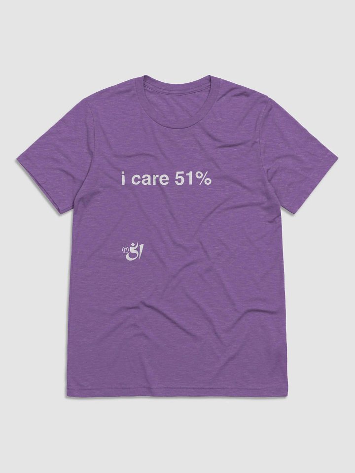 i care 51% tee product image (1)