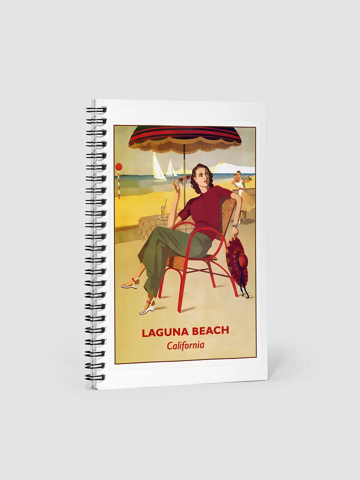 Laguna Beach Vintage Spiral Notebook product image (1)