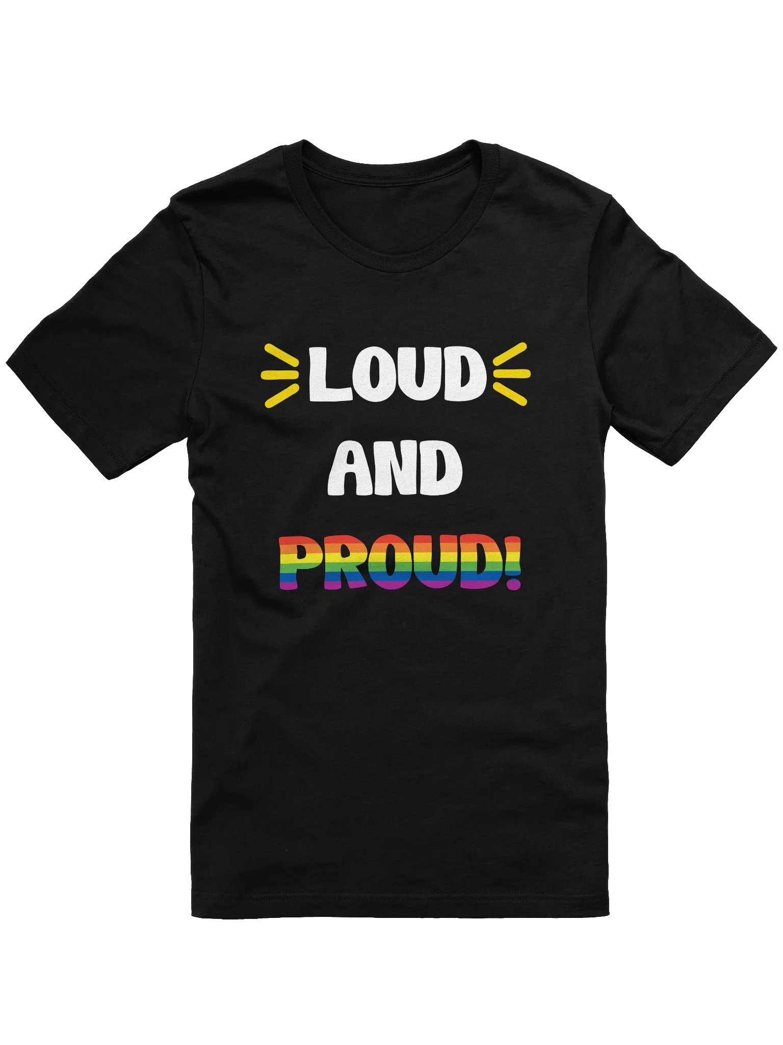 Loud and Proud Pride T-Shirt product image (7)