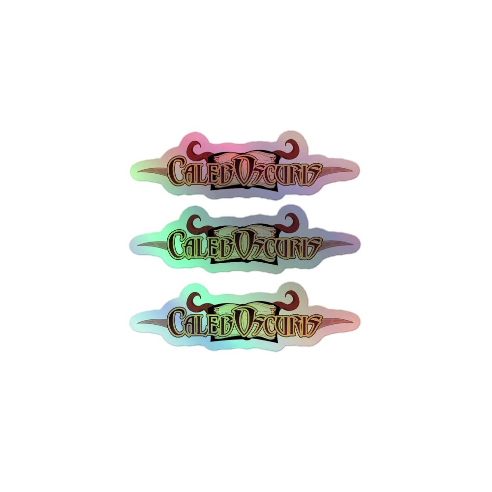 Logo Holographic Sticker Pack product image (1)
