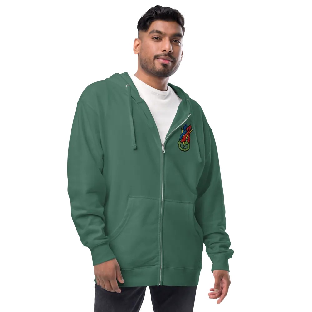BRVG Graffiti Zip-Up Hoodie (Embroidered) product image (49)