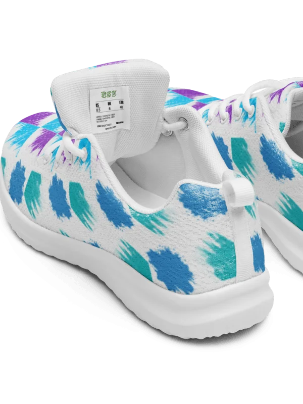 Splash Wave: Abstrakte Grafik-Sneaker Women's Athletic Shoes product image (6)