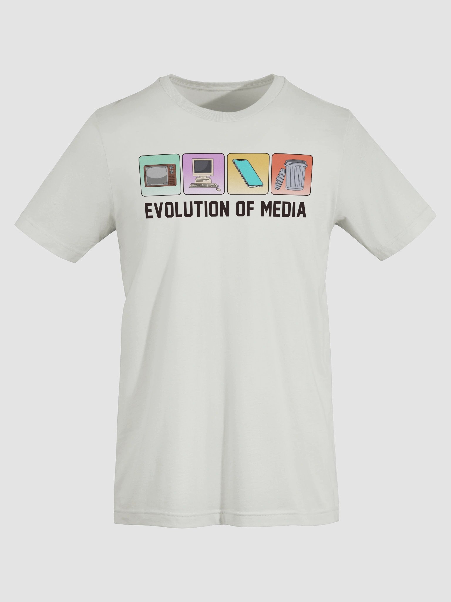Evolution of Media - Tee product image (20)