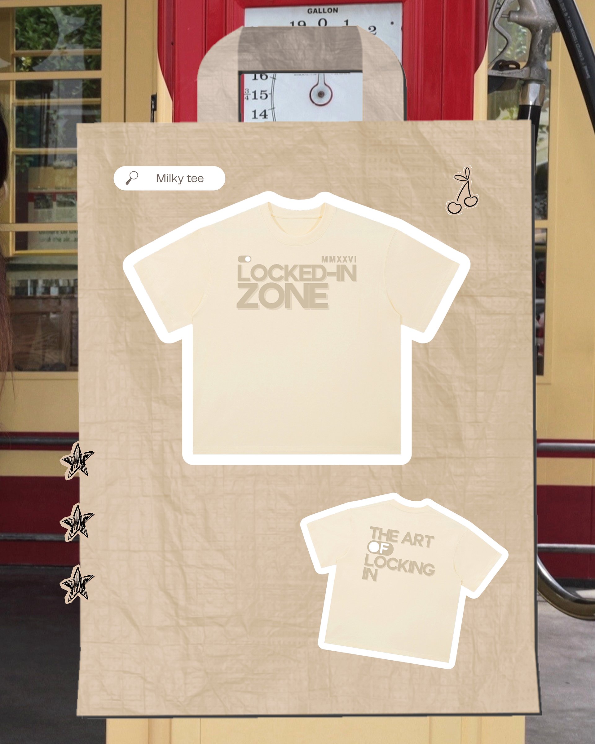 Milky tee (heavyweight) product image (3)