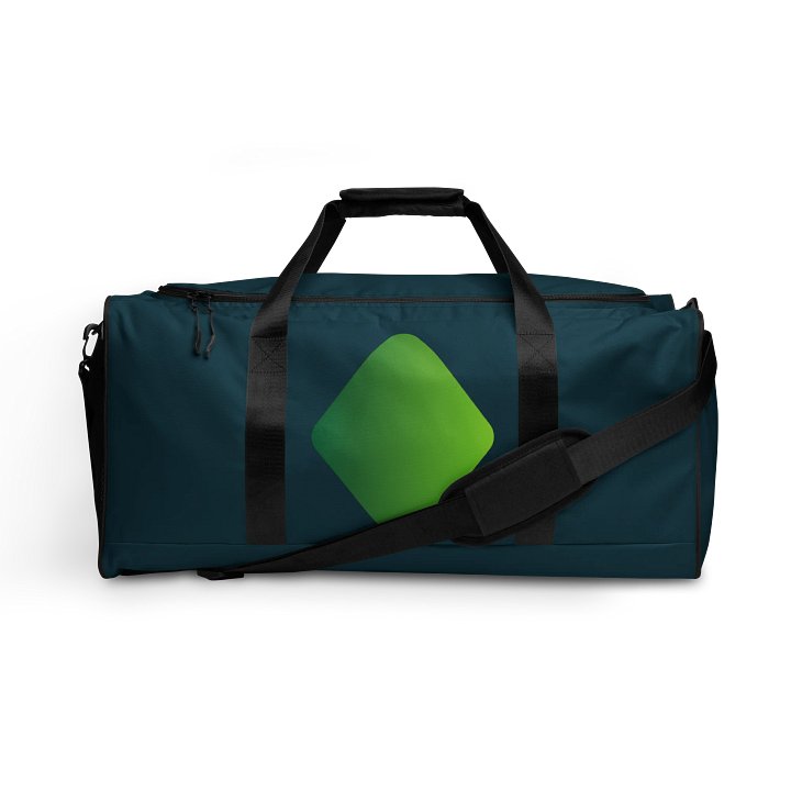 snakepeaz-animations blue duffle bag product image (1)