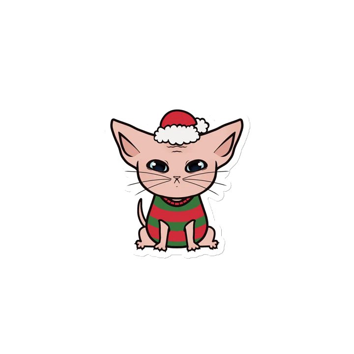 Christmas Kitty Magnet product image (2)