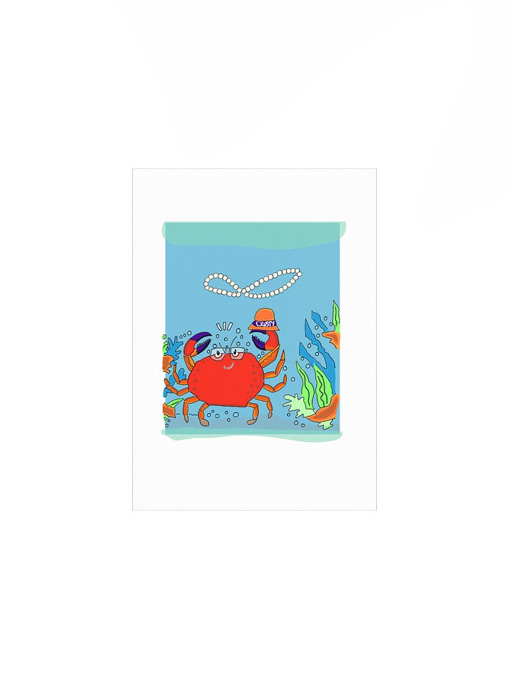 "Crusty Crab on the go" Print product image (2)