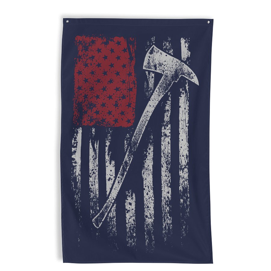 Firefighter USA: Original Wall Flag product image (1)