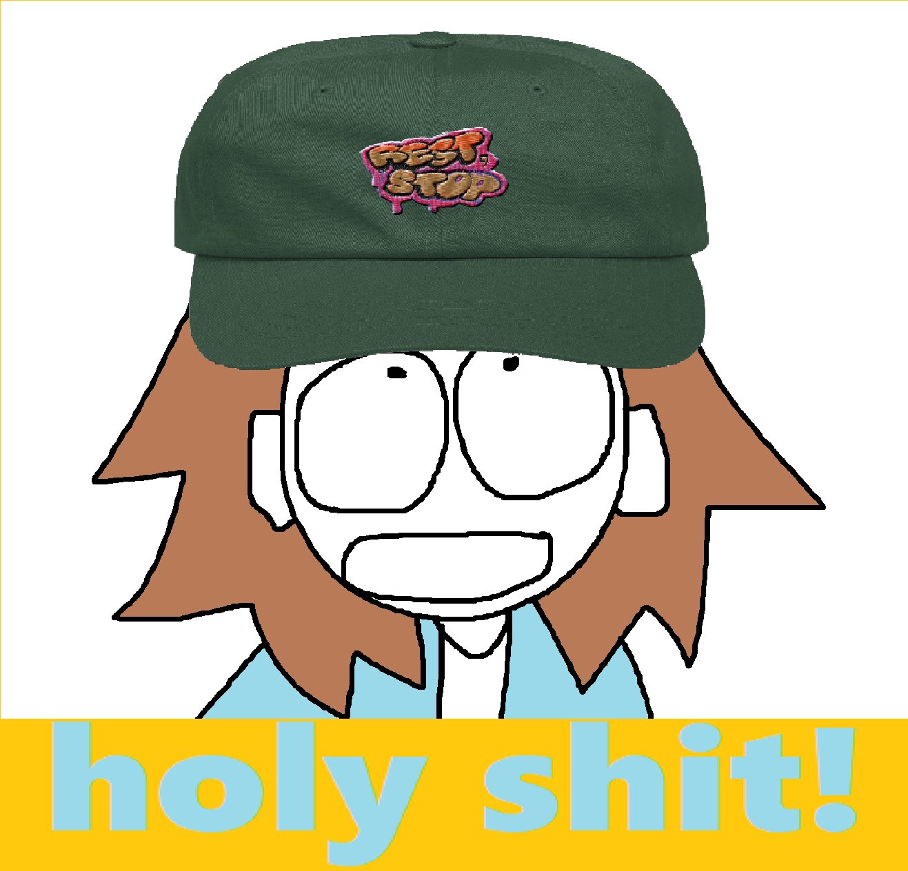 REST STOP 01: EMBROIDERED CAP product image (12)